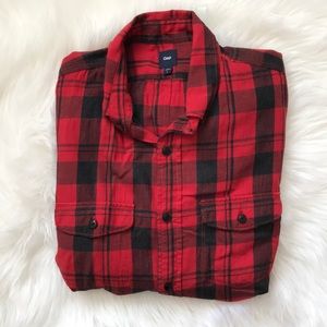 Gap Flannel button down